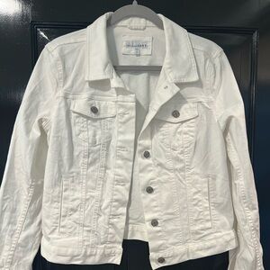 LOFT white denim jacket. Great condition